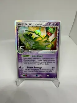 Pokemon Sceptile EX Holo Card Delta Species 96/100 Crystal Guardians - Image 1