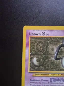 Unown 89/105 Neo Destiny Pokemon Card MP - Image 2