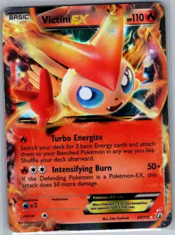 Victini EX 24/113 Legendary Treasures - Pokemon Card - MP - Image 1