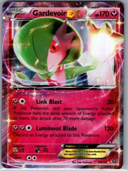 Gardevoir EX 78/114 XY - Steam Siege - Pokemon Card - LP - Image 1