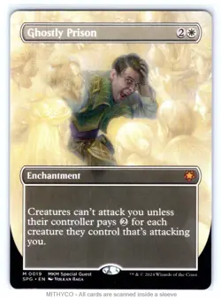 MTG Ghostly Prison (Borderless) Special Guests NM - Image 1