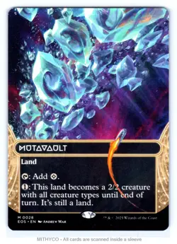 MTG Mutavault (Borderless) Edge of Eternities: Stellar Sights NM - Image 1