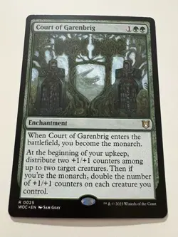 Court of Garenbrig Commander: Wilds of Eldraine Regular - Image 1