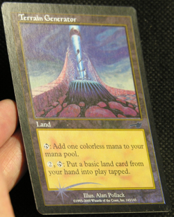 Terrain Generator - FOIL - Nemesis - MTG - Magic the Gathering - FOIL *NM* - Image 4