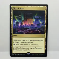 City of Brass Non-Foil #62 MTG Teenage Mutant Ninja Turtles Commander TMC EN NM - Image 1