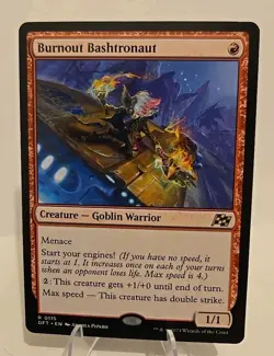 Burnout Bashtronaut MTG Aetherdrift Regular - Image 1
