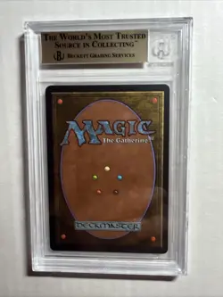 MTG Arabian Nights Ydwen Efreet BGS 9.5 Gem Mint (with 10 surface) 1993 - Image 2