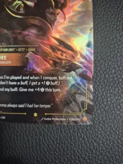 League of Legends- Origins- Sett - Brawler (Alternate Art) - Near Mint English - Image 3