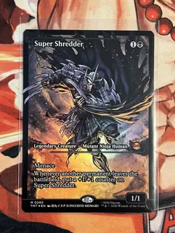 Super Shredder (Showcase) Teenage Mutant Ninja Turtles Foil - Image 1