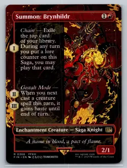 Summon: Brynhildr (Borderless) Final Fantasy Regular - Image 1