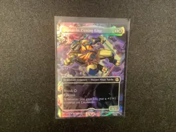 MTG Leonardo, Cutting Edge - Foil - Borderless, NM-Mint, English Teenage Mutant - Image 1