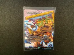 Plague of Vermin M 0007 MTG Magic the Gathering - TMNT Borderless - Image 1