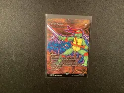 Leo's Katana (Borderless) 0018 PZA Teenage Mutant Ninja Turtles TMNT - MTG NM/M - Image 1