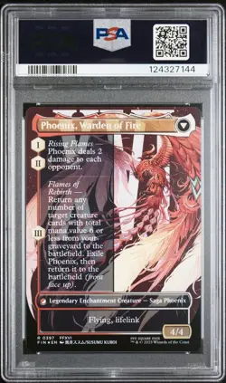 Joshua, Phoenix's Dominant - #397 - Borderless - Foil - Final Fantasy - PSA 10 - Image 4
