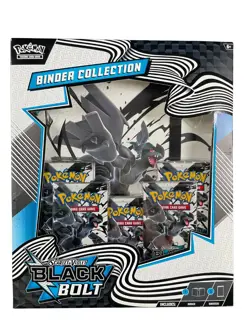 Pokemon Scarlet & Violet Black Bolt Binder Collection Box #MND - Image 1