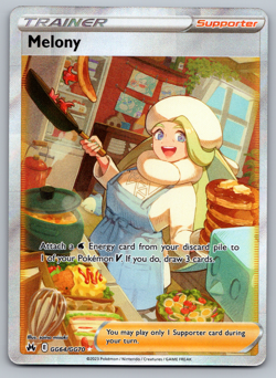 Melony Pokemon Crown Zenith Galarian Gallery GG64/GG70 Full Art Ultra Rare NM - Image 1