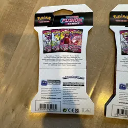 Pokemon TCG: Sword & Shield Fusion Strike Sleeved Booster Packs - Lot of 3 - Image 3