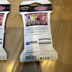 Pokemon TCG: Sword & Shield Fusion Strike Sleeved Booster Packs - Lot of 3 - Image 5