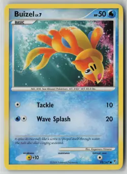 Buizel 92/147 Pokemon TCG Supreme Victors Common Lightly Played (LP) 1 - Image 1
