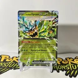 Teal Mask Ogerpon ex 25/167 Double Rare Twilight Masquerade Pokemon - Mint - Image 1