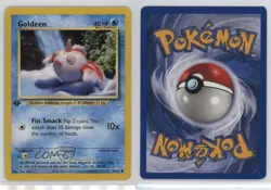 Goldeen 1st Ed. Pokemon Neo Revelation #45 2001 - Image 3