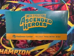 Pokemon TCG Ascended Heroes Pokemon Center Exclusive ETB New Factory Sealed - Image 3