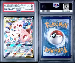 2019 Pokemon Sun & Moon Cosmic Eclipse #143a Tgpi/Clfa/Iglybf Gx PSA 10 Togepi - Image 3