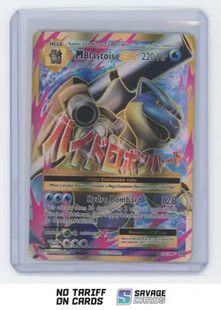 2016 Pokemon XY - Evolutions M Blastoise-EX #102/108 - Image 1