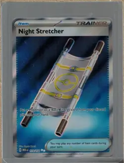 Pokemon TCG Night Stretcher Trainer 173/132 Mega Evolutions Holo Full Art - Image 1
