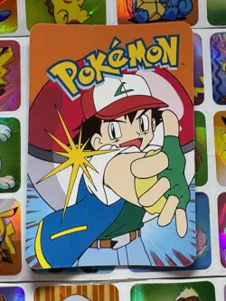 Pokemon 151 Vintage Pocket Monsters Vending HOLO Prism Sticker 2000 Nintendo - Image 5