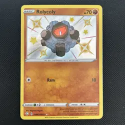 Pokemon Rolycoly SV067/SV122 - SWSH Shining Fates - Shiny Vault Card - Image 2