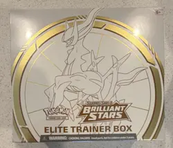 Pokemon Sword & Shield Brilliant Stars ETB Booster - Factory Sealed - Image 1