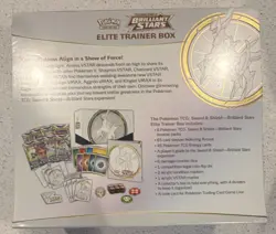 Pokemon Sword & Shield Brilliant Stars ETB Booster - Factory Sealed - Image 2
