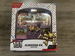 Pokemon Alakazam EX TCG Scarlet and Violet 151 Collection - Image 1