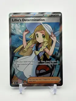 LILLIE'S DETERMINATION 169/132: 2025 Pokemon Mega Evolution -Ultra Rare -NM - Image 1