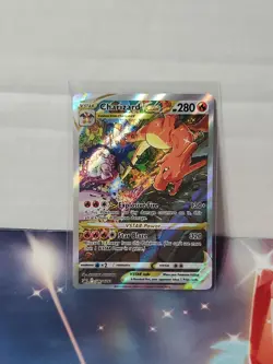 🔥 Pokemon Charizard VSTAR SWSH262 Full Art Holo Promo NM 💥 - Image 1