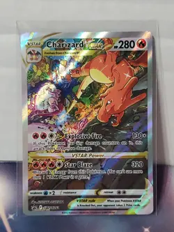 🔥 Pokemon Charizard VSTAR SWSH262 Full Art Holo Promo NM 💥 - Image 3