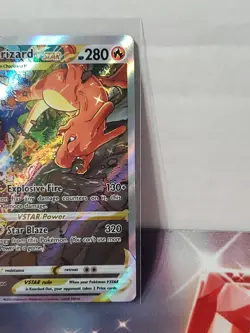 🔥 Pokemon Charizard VSTAR SWSH262 Full Art Holo Promo NM 💥 - Image 5