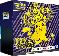 Pokemon TCG Surging Sparks Elite Trainer Box - SV08 Factory Sealed - Image 1