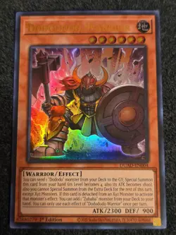 Dodododo Warrior DUAD-EN004 Ultra Rare 1st Ed NM Yugioh - Image 1
