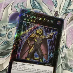 Steelswarm Roach RA04-EN151 1st Edition Platinum Secret Rare Yu-Gi-Oh! M/NM - Image 2
