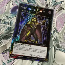 Steelswarm Roach RA04-EN151 1st Edition Platinum Secret Rare Yu-Gi-Oh! M/NM - Image 4