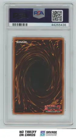 2002 Yu-Gi-Oh Legend/Blue Eyes 1st Edition Sparks PSA 10 #LOB-055 - Image 2