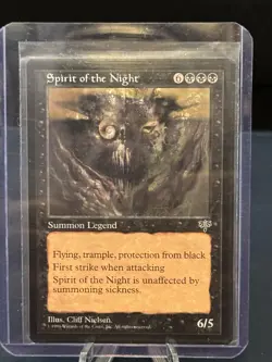 MTG - Magic The Gathering - Spirit Of The Night - Mirage - NP/NM! - Image 3