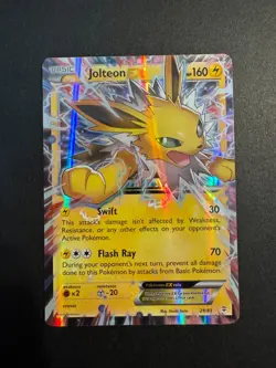 Jolteon EX 28/83 Ultra Rare XY Generations - Pokemon TCG 2016 - Near Mint NM/LP - Image 1