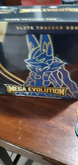 Pokemon TCG Mega Evolutions Lucario Elite Trainer Box – Factory Sealed - Image 1