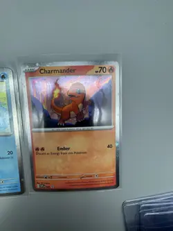 Pokemon 151 Poster Promos Set Of 3 Cosmo Holos Bulbasaur Charmander Squirtle - Image 3