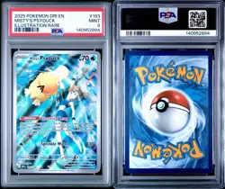 PSA 9 Mint Graded Misty's Psyduck 193/182 - Destined Rivals - Pokemon TCG - Image 3