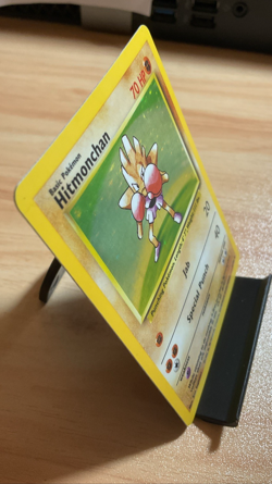 Hitmonchan Pokemon TCG Base Set Holo Rare 7/102 NM Excellent - Image 3