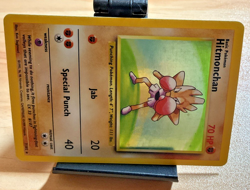 Hitmonchan Pokemon TCG Base Set Holo Rare 7/102 NM Excellent - Image 5